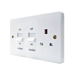 45A Switch 2 Gang PL5043 - MK