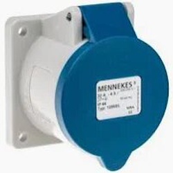 Mennekes 32A 3 Pin Socket  IP44 (1421) - Germany