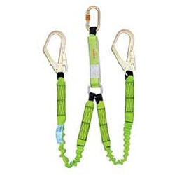 PN371 Twin Lanyard with energy absorber