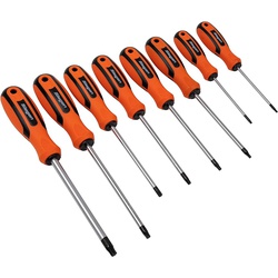 Screwdriver Set 8pcs Orange