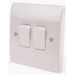 2 Gang 2 Way Switch - MK