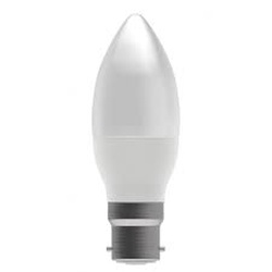 LED Candle  Bulb 6W WW B22