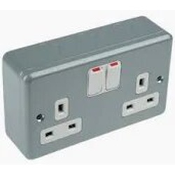 Universal Socket Faceplate - MK