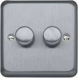 2 Gang 2 Way Dimmer Switch - MK