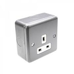 13A Metal Clad Single Socket