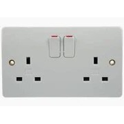 13 A Twin Socket - MK