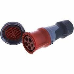 Mennekes 125A  5 Pin Inline Socket IP67(14225) - Germany