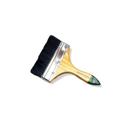 Paint Brush Green Tip 6" Harris